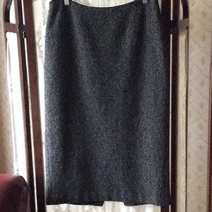 Ralph Lauren Wool Pencil Skirt Size S